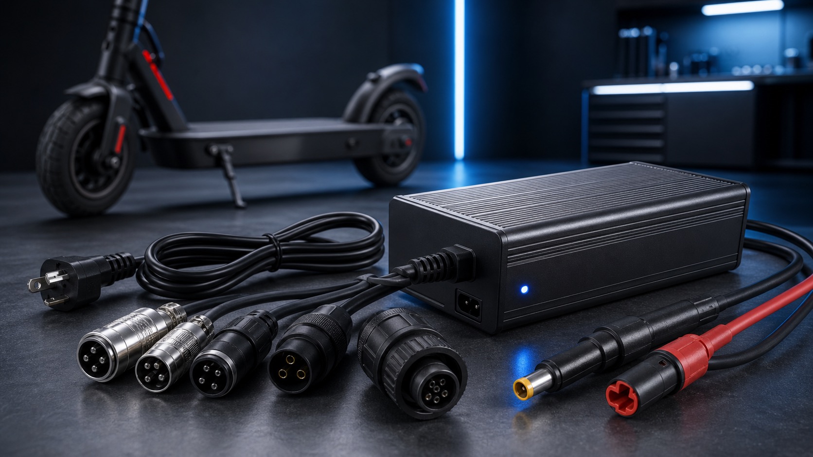 Electric scooter charger blog cover