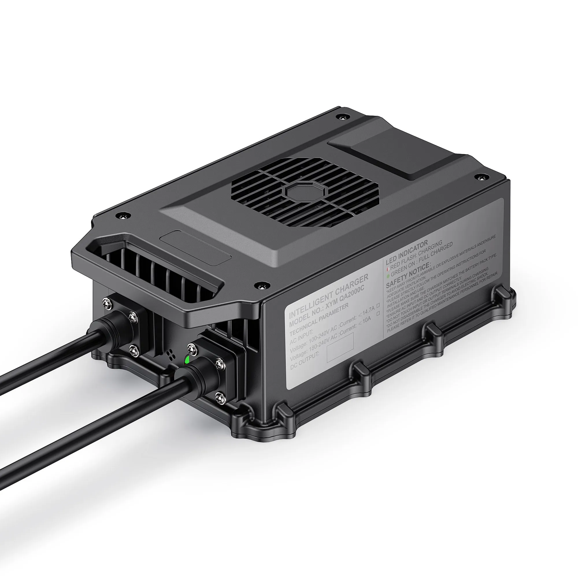 2000W IP65 Industrial Battery Charger for Harsh Environments