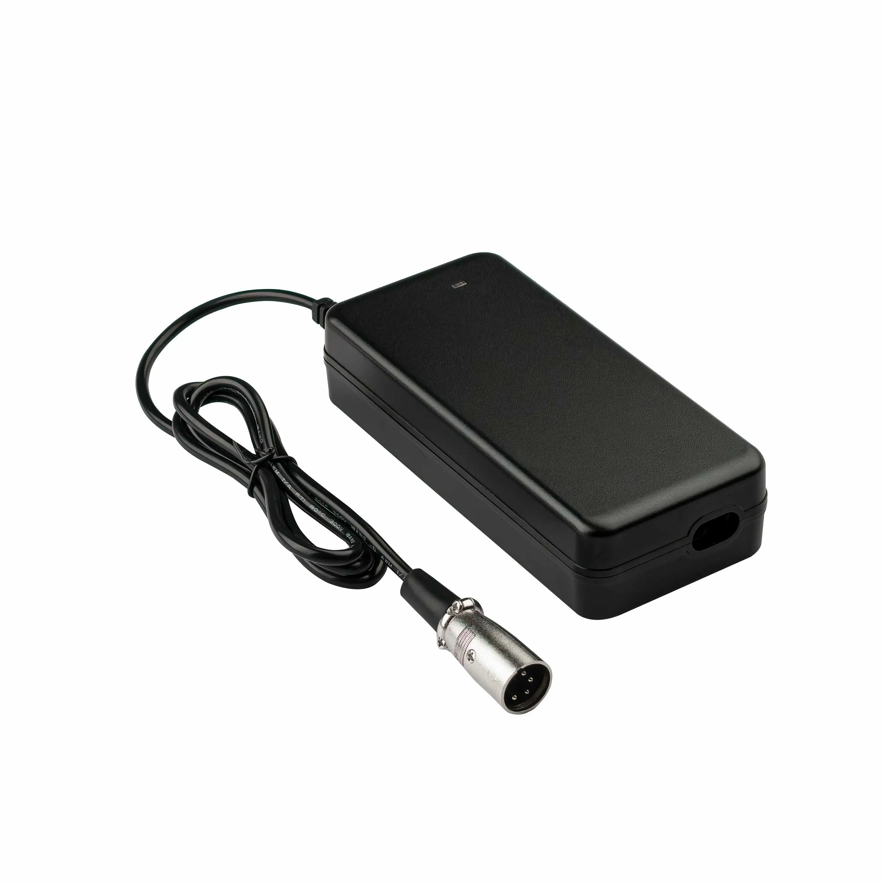 42V 2A e-bike charger with 4-pin circular connector