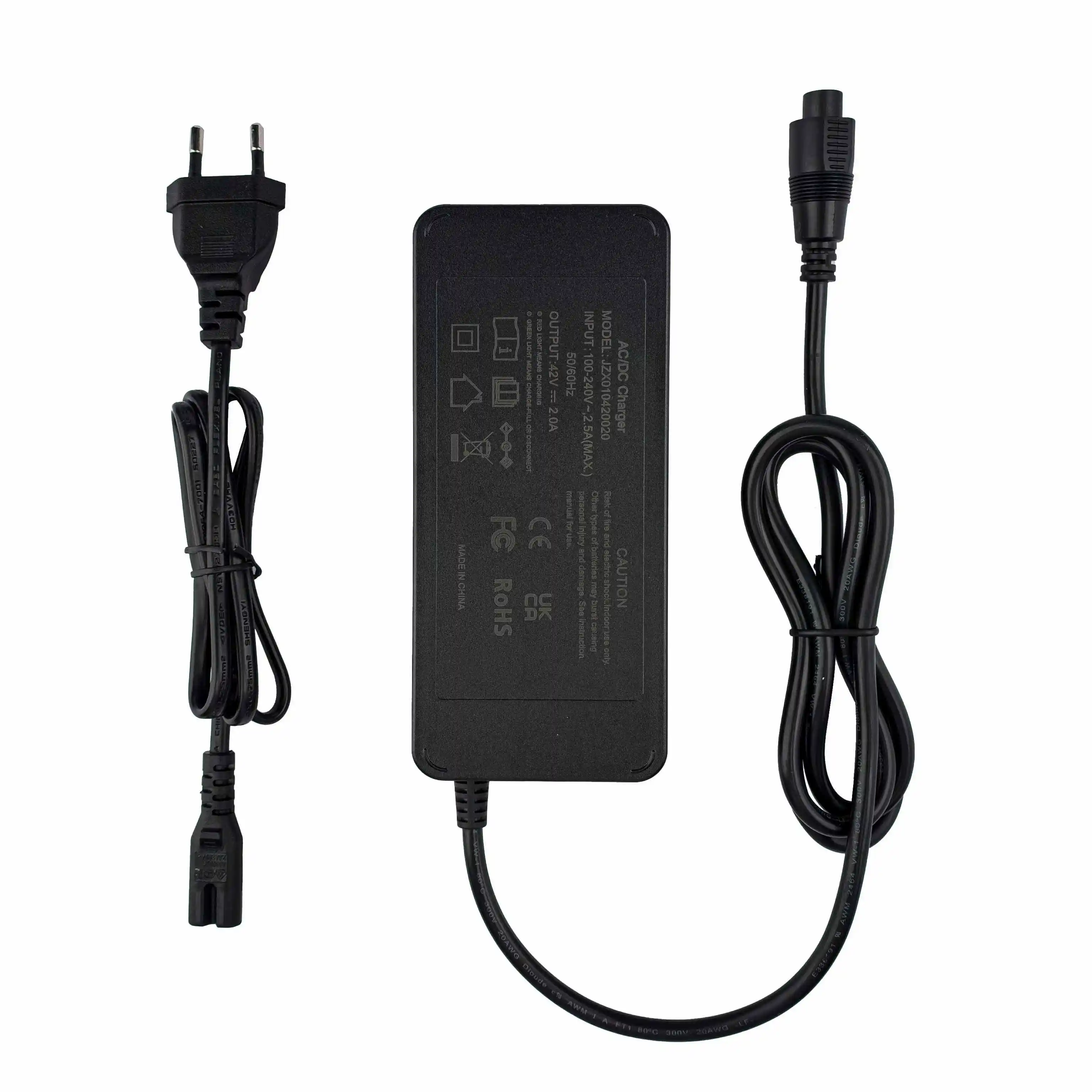 42V 2A Round 5-Pin E-Bike Charger