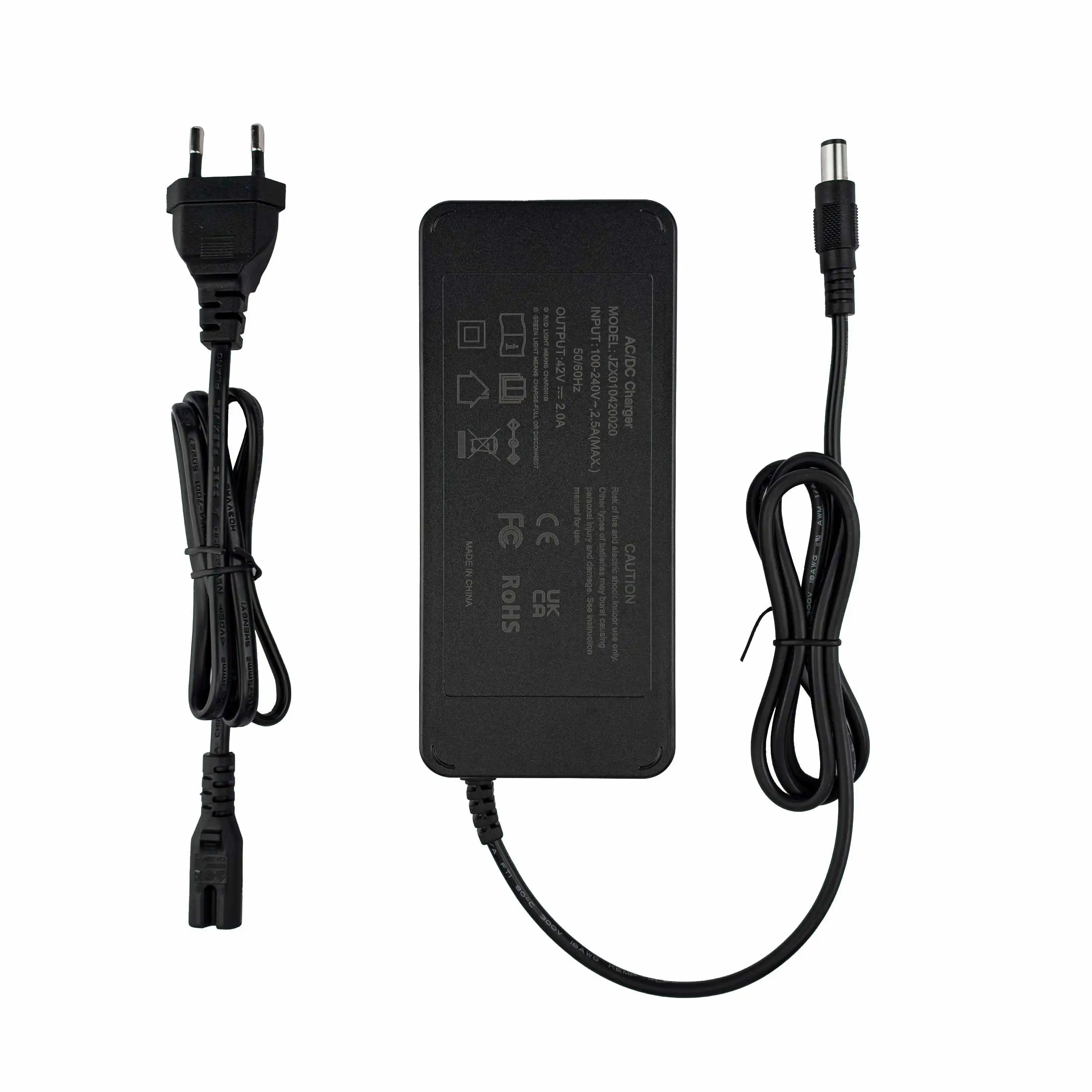 42V 2A Round DC Plug E-Bike Charger